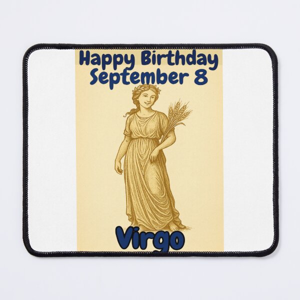 Item preview, Birthday Zodiac Sign – September 8 designed and sold by ariksworld.