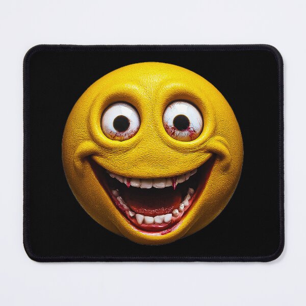 Item preview, Creepy Smiley Horror Face Weirdcore Dark Humor designed and sold by Amanda's Factory.