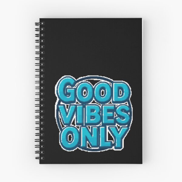 Item preview, Good Vibes Only Pixel Art Typography designed and sold by PDA-studio.