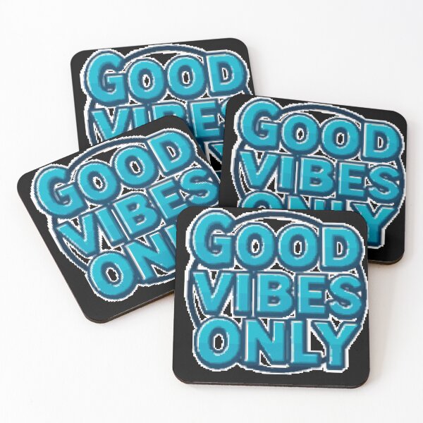 Item preview, Good Vibes Only Pixel Art Typography designed and sold by PDA-studio.