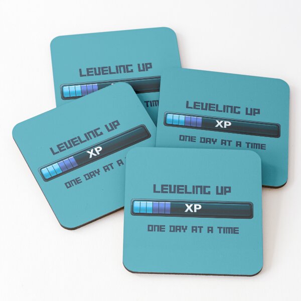 Item preview, Leveling up - one day at a time designed and sold by ChristinePartlow.