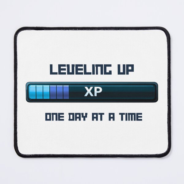 Item preview, Leveling up - one day at a time designed and sold by ChristinePartlow.
