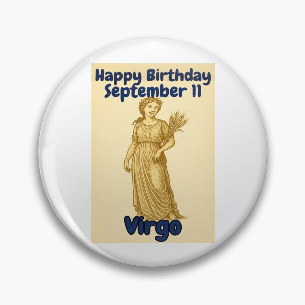 Item preview, Birthday Zodiac Sign – September 11 designed and sold by ariksworld.