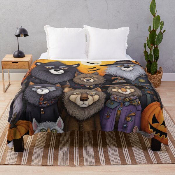 Item preview, Pensioners dressed as a werewolves for Halloween designed and sold by Colin Bentham.