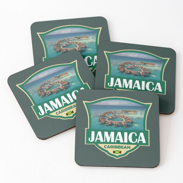 Item preview, Jamaica Illustration Retro Badge designed and sold by KrisSidDesigns.