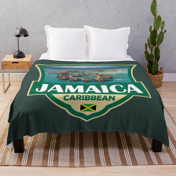 Item preview, Jamaica Illustration Retro Badge designed and sold by KrisSidDesigns.