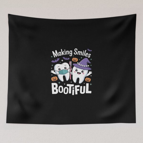 Item preview, Ghost Dentist Halloween Dental Making Smiles Bootiful  designed and sold by Belkisallen.