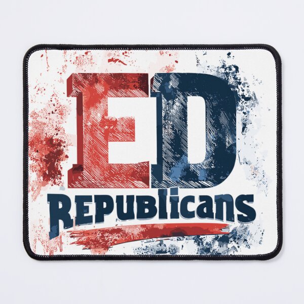 Item preview, ED Republicans – Bold Political Satire Typography designed and sold by Pit Bull Ink.