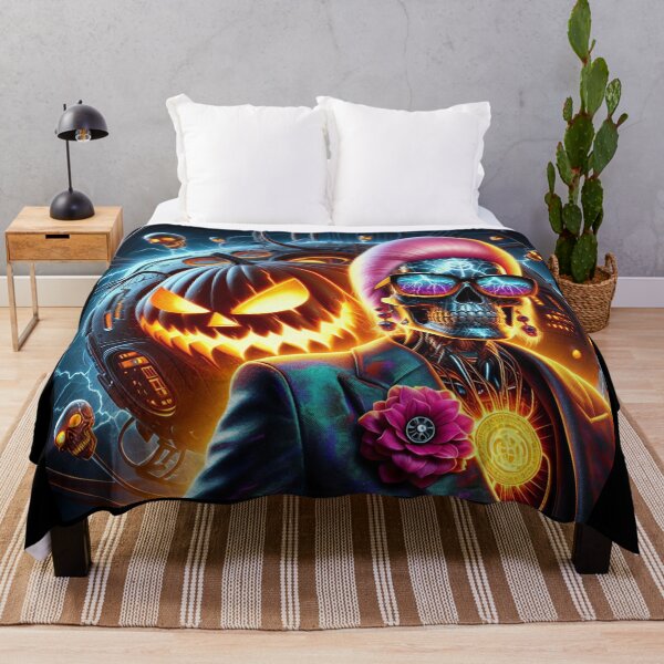 Item preview, Cyberpunk Cyborg Glamour Pumpkin Portal designed and sold by Voodoo Store Paranormal Collections.