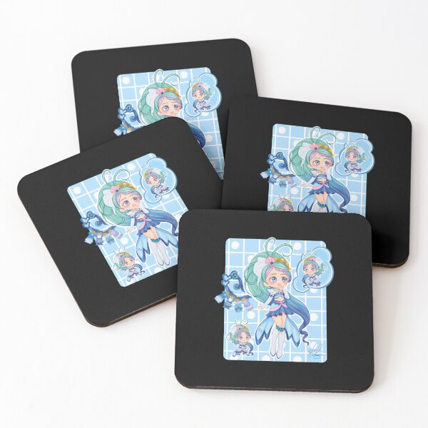 Item preview, Chibi Design Inspired By Cure Mermaid From The Anime Go Princess Precure designed and sold by MBSdesingArt.