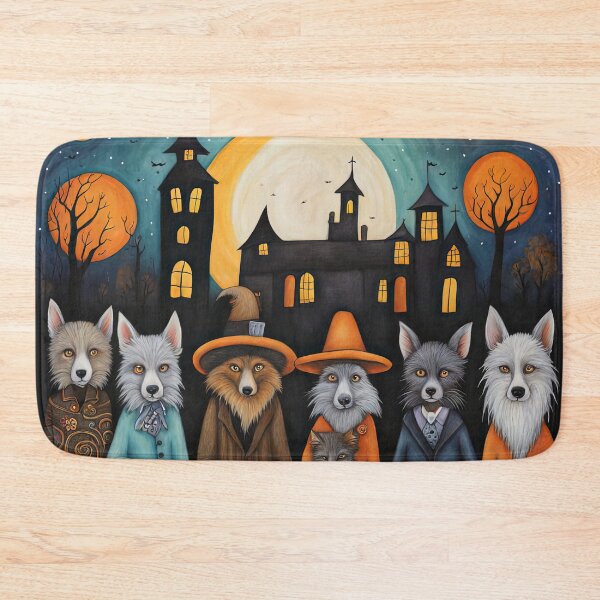 Item preview, Pensioners dressed as a werewolves for Halloween designed and sold by Colin Bentham.