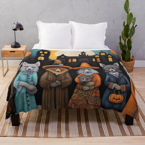 Item preview, Pensioners dressed as a werewolves for Halloween designed and sold by Colin Bentham.