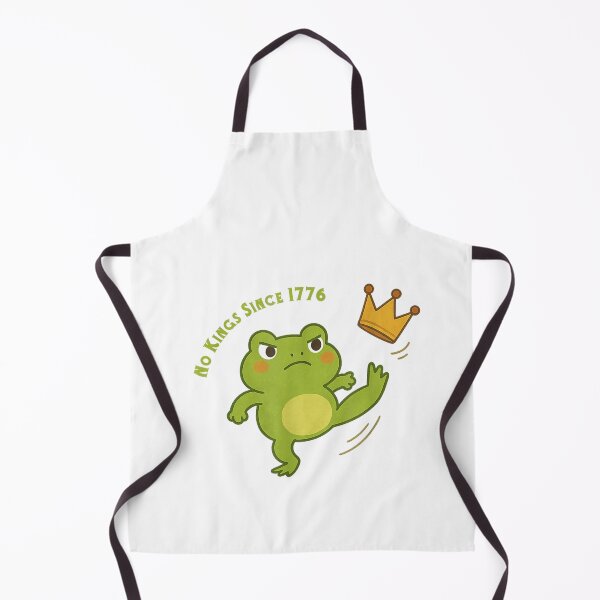 Item preview, No Kings Since 1776 — Patriotic Frog Kicking Crown Design designed and sold by margamPagenberg.