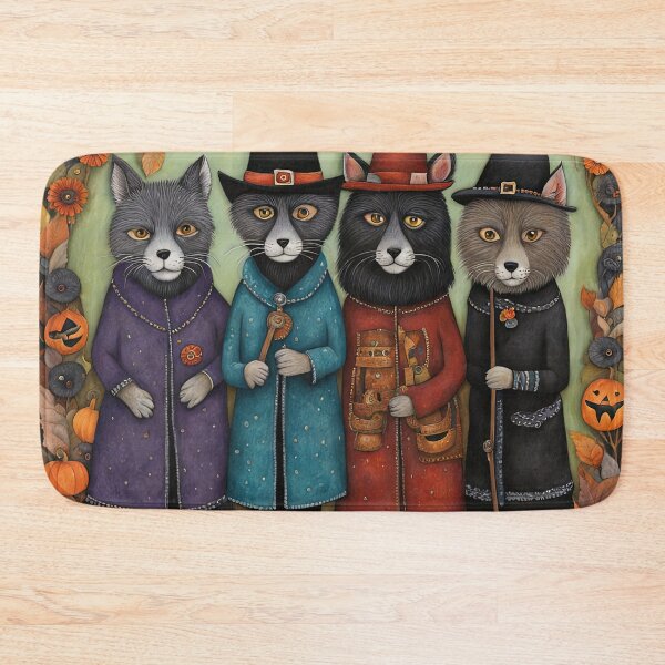 Item preview, Pensioners dressed as a werewolves for Halloween designed and sold by Colin Bentham.