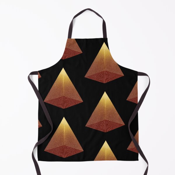 Item preview, Golden Gradient Pyramid Rusts designed and sold by AHumanInTheLoop.
