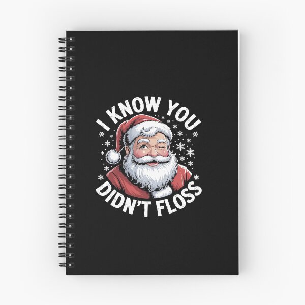 Item preview, Santa I Know You Didn't Floss Dentist Dental Christmas  designed and sold by Belkisallen.