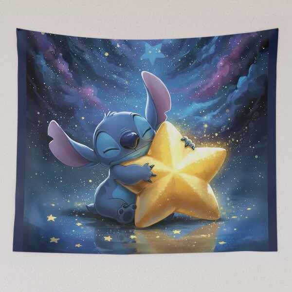 Item preview, Stitch sleeping with Star designed and sold by cloud lee.