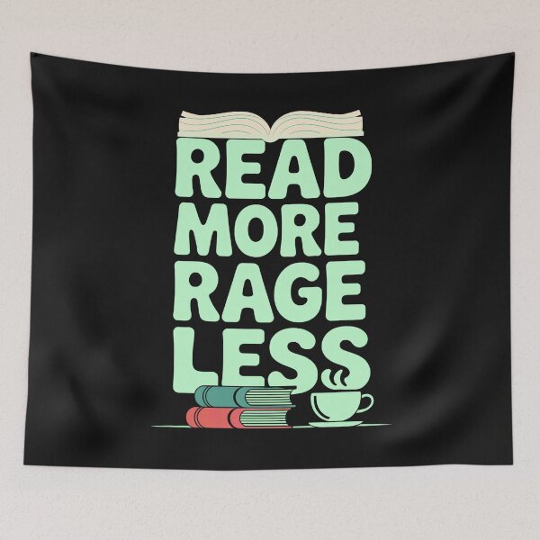 Item preview, Read More Rage Less: Pro-Education  Design Smart Political Typography designed and sold by elynne9.