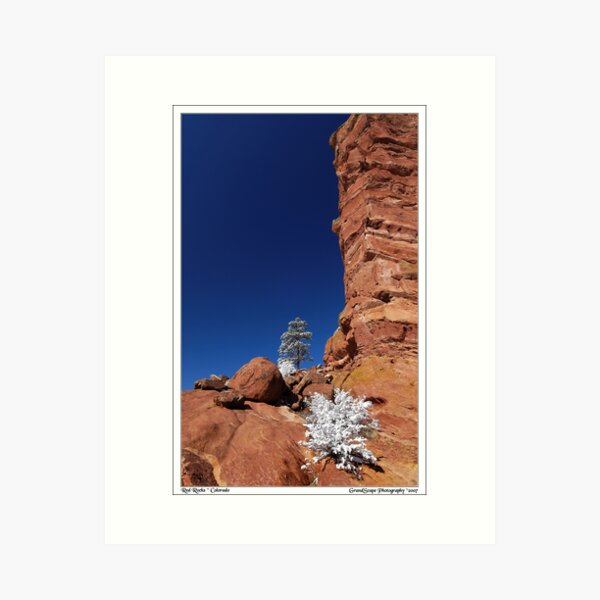Item preview, Red Rock with a Splash of White designed and sold by Robert Mullner.