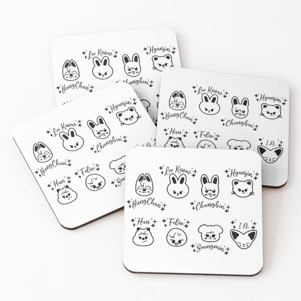 Item preview, SKZOO WolfChan Leebit Dwaekki Jiniret HANQOUKKA Bbokkari PuppyM FoxI.NY shirt KARMA stray kids stay images group bang chan lee know changbin hyunjin han felix seungmin jeongin kpop skzoo designed and sold by Kpop-Noona.