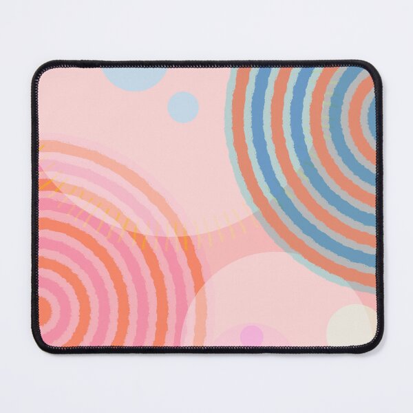 Item preview, Fun Day - Cheerful, playful circle design in pink and blue pastel shades designed and sold by EMJAYHeiss.