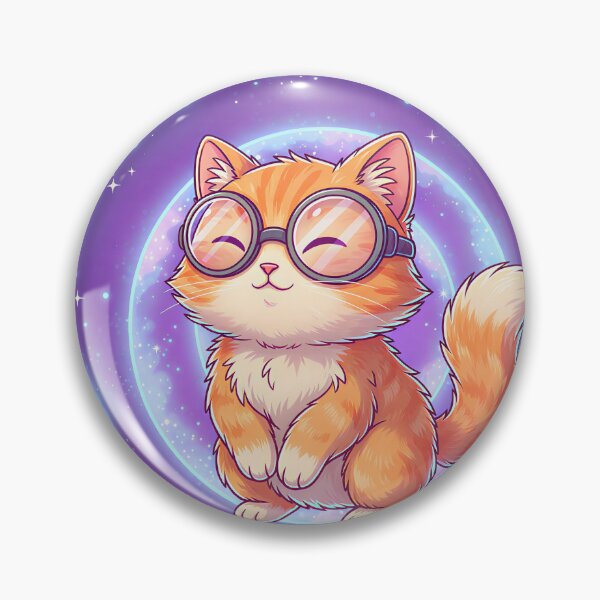 Aperçu de l'œuvre Chat dans le tunnel quantique — Art félin cosmique pour les amoureux des chats et les fans de science-fiction créée et vendue par Moni50 Studio.