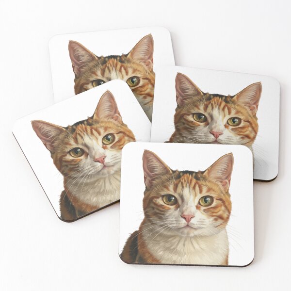 Item preview, The Gaze - Realistic Calico Cat Art designed and sold by Bizmart.