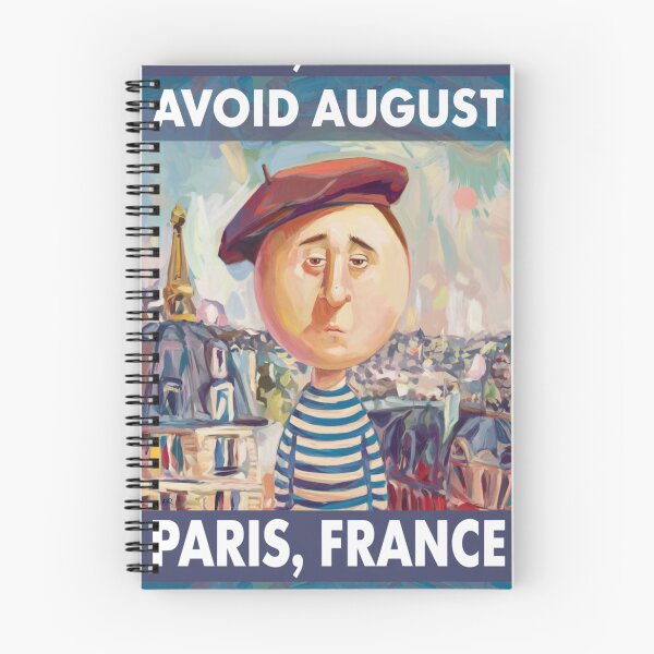 Item preview,  Paris, France Travel Poster | Quirky French Humor by LeQuirks designed and sold by LeQuirks.