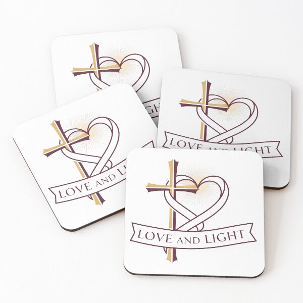 Item preview, Love and Light Cross Heart Christian Symbol Design. designed and sold by loveandlightrb.
