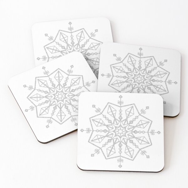 Item preview, Snowflake glitter - Calm, Sensory-Friendly designed and sold by CreaTwinkles.