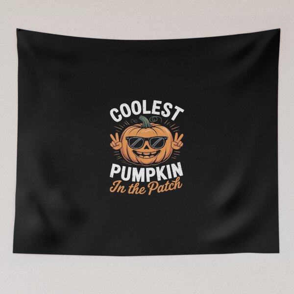 Item preview, Groovy Coolest Pumpkin In The Patch Halloween Toddler Boys  designed and sold by dainegilbert.