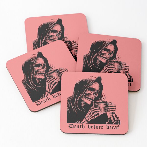 Item preview, Death before decaf  designed and sold by obstinator.
