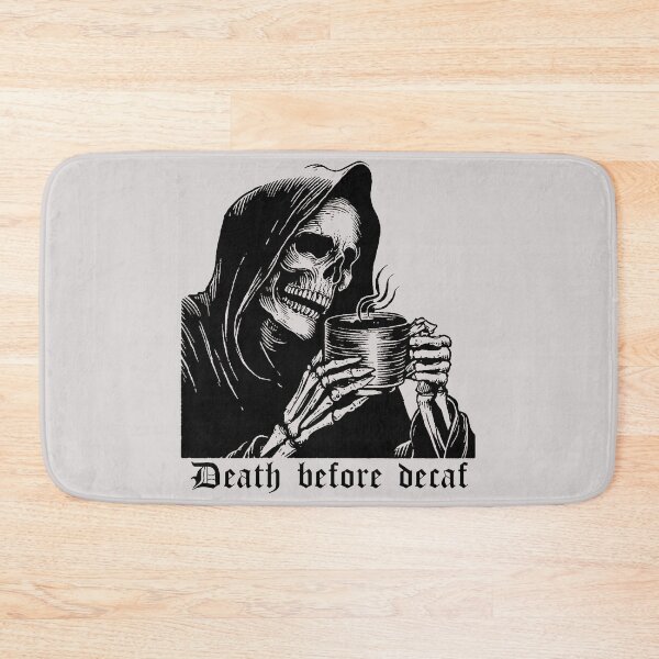 Item preview, Death before decaf  designed and sold by obstinator.