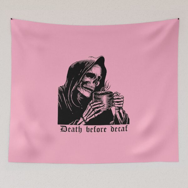 Item preview, Death before decaf  designed and sold by obstinator.