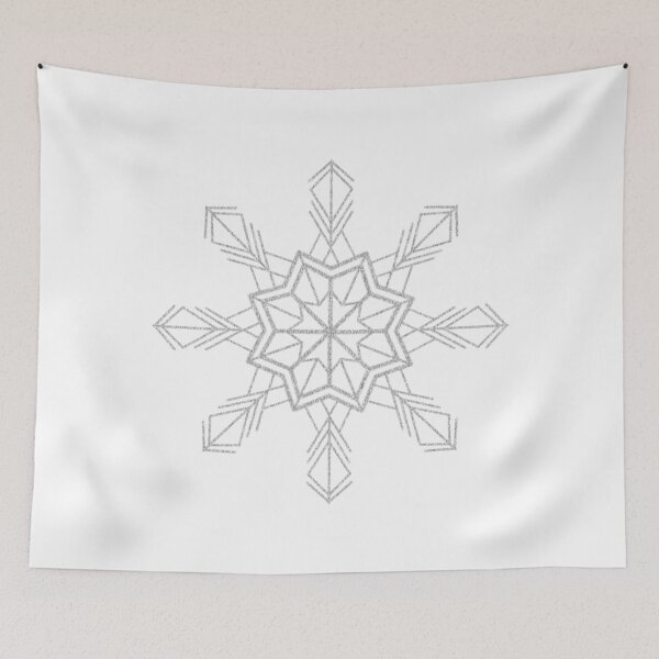 Item preview, Snowflake glitter - Calm, Sensory-Friendly designed and sold by CreaTwinkles.