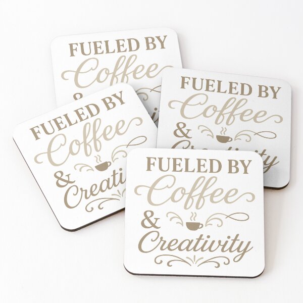 Item preview, Fueled by coffee and creativity  designed and sold by Iail Ioa.
