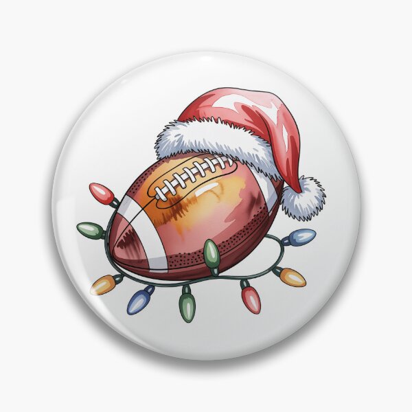 Item preview, christmas footballl ball designed and sold by jkrphoto.