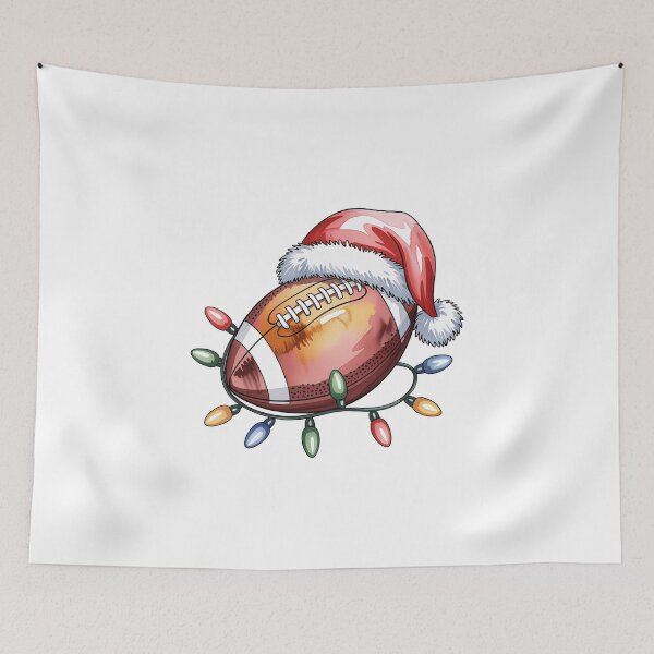 Item preview, christmas footballl ball designed and sold by jkrphoto.
