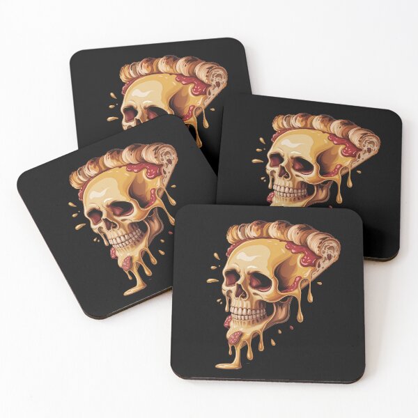 Item preview, pizza skull designed and sold by jkrphoto.