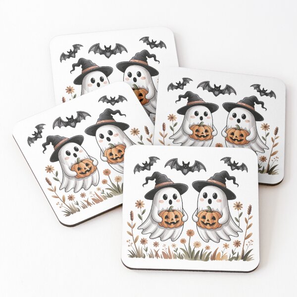 Item preview, two boho ghost designed and sold by jkrphoto.