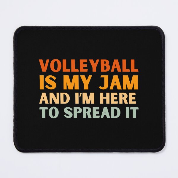 Item preview, Volleyball Is My Jam Funny Colorful Volleyball Player designed and sold by StrideSuccess.