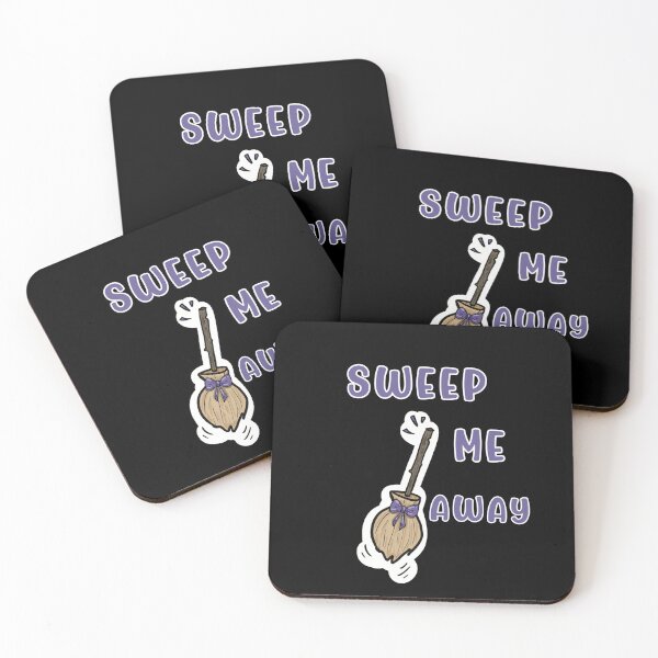 Item preview, Sweep me Away, Flying Broom, Witch’s Broom, Cute Halloween designed and sold by SaSzArt.