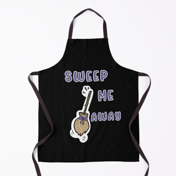 Item preview, Sweep me Away, Flying Broom, Witch’s Broom, Cute Halloween designed and sold by SaSzArt.