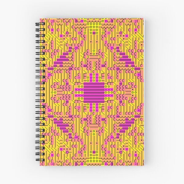 Item preview, Cyber Tropical Beach Pattern - Algorithmic Art designed and sold by Dancing Squares Art.