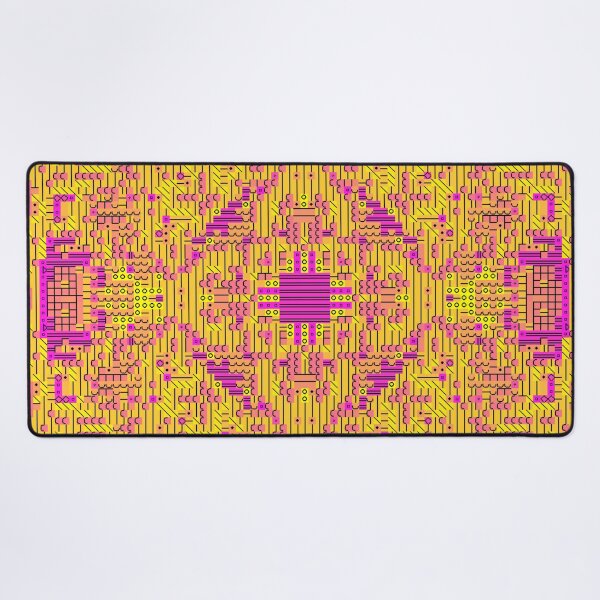 Item preview, Cyber Tropical Beach Pattern - Algorithmic Art designed and sold by Dancing Squares Art.