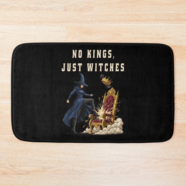 Item preview, No Kings Just Witches Funny Witchcore Halloween Art  designed and sold by chung2525.
