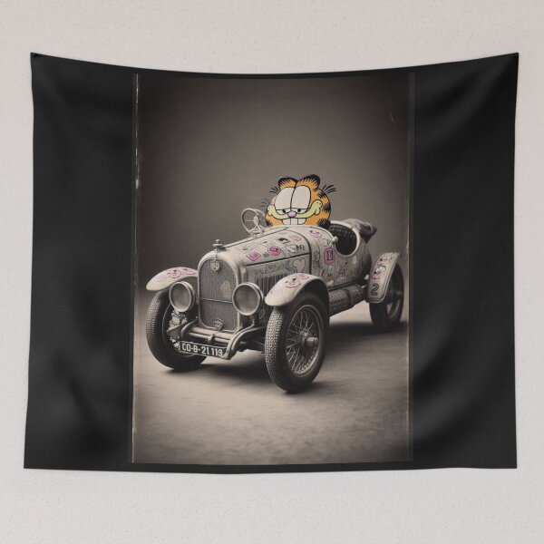 Item preview, "Fast & Furrious: Garfield’s Need for Feed" designed and sold by Print Fiction.