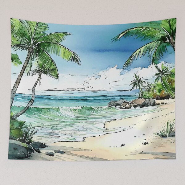 Item preview, Hawaian Secret Beach designed and sold by J Marielle Designs.