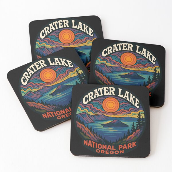 Item preview, Crater Lake National Park Oregon Travel designed and sold by TomFrontierArt.