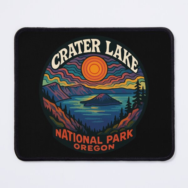 Item preview, Crater Lake National Park Oregon Travel designed and sold by TomFrontierArt.